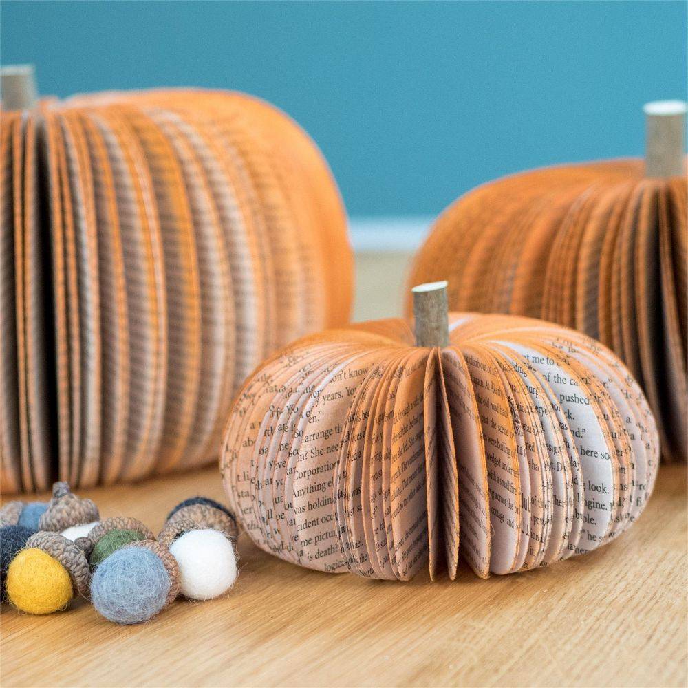 Pumpkins Thanksgiving Table Decor Halloween Ornaments