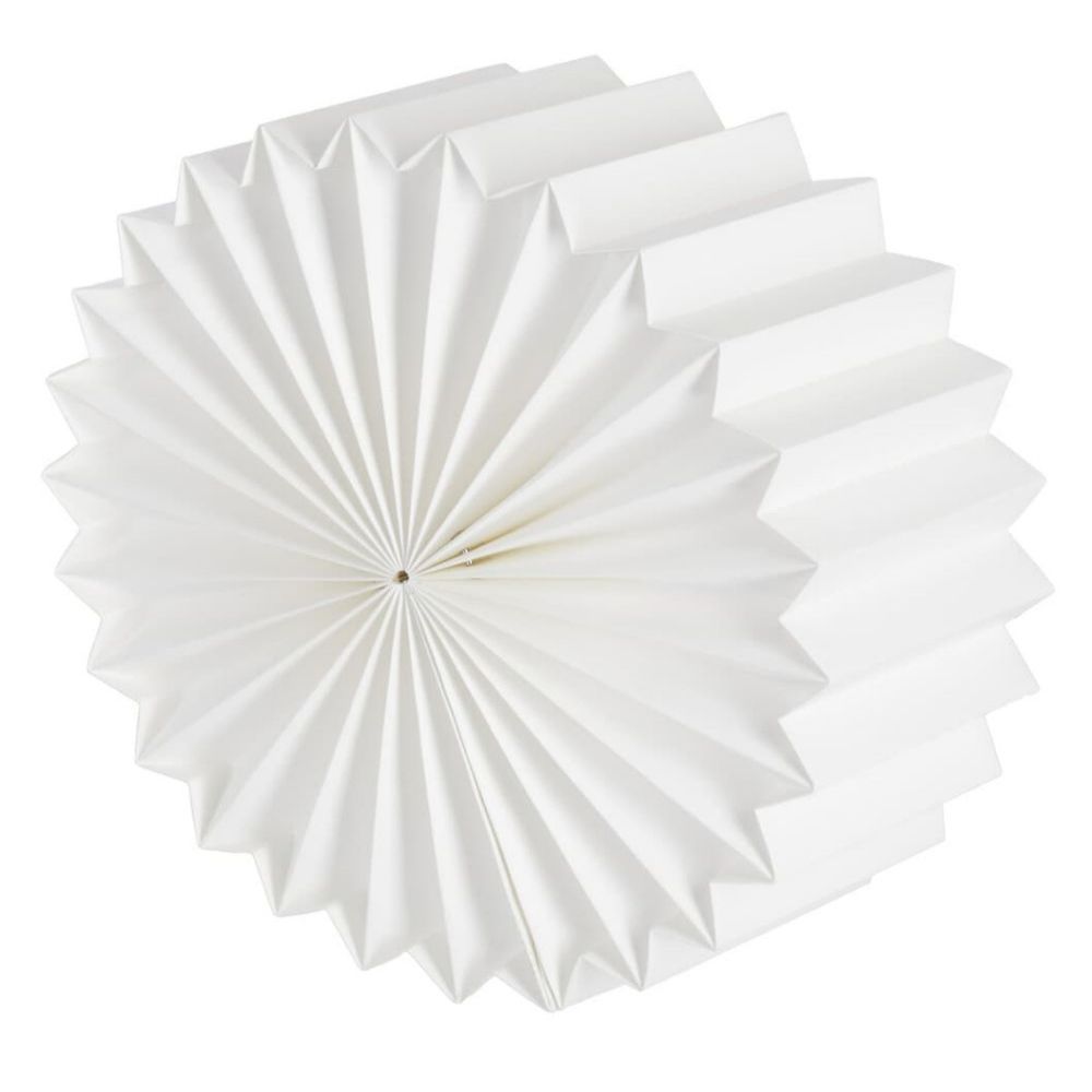 White Northlight Origami Advent Star in Cardboard