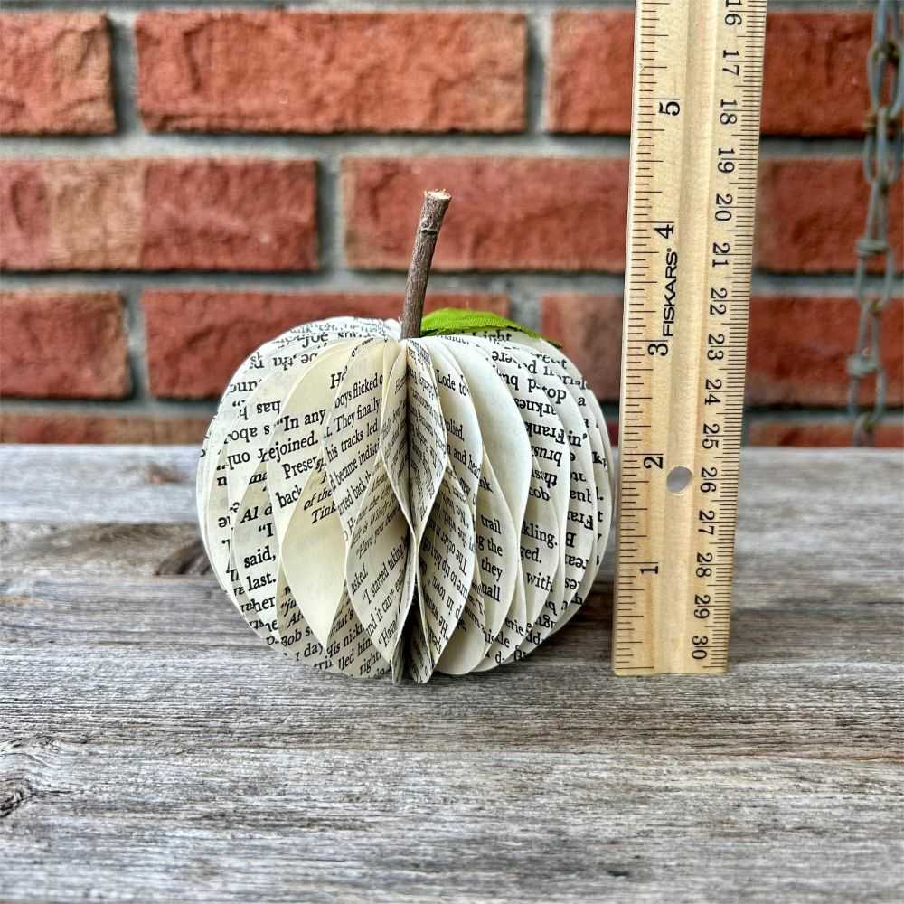 Book Page Honeycomb Paper Apple Teacher Gifts Factory