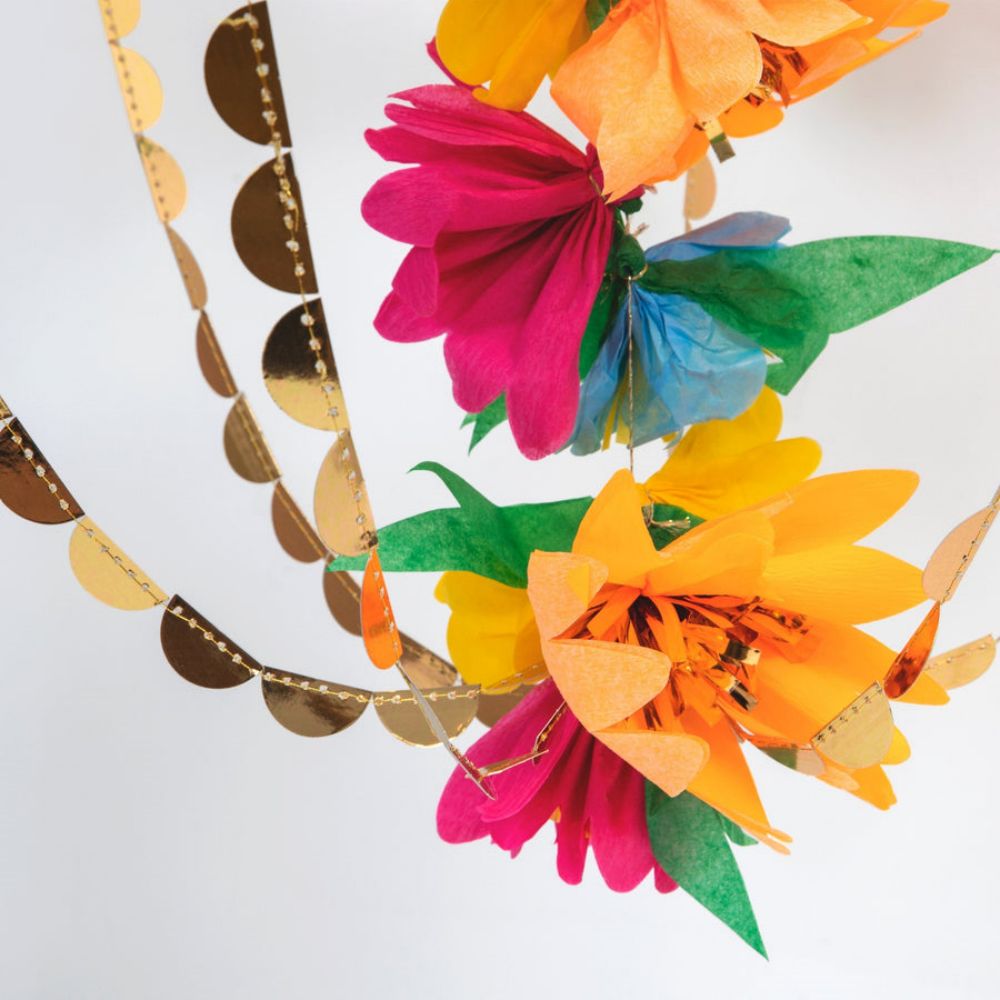 Bright Blossom Chandelier Paper Crafts