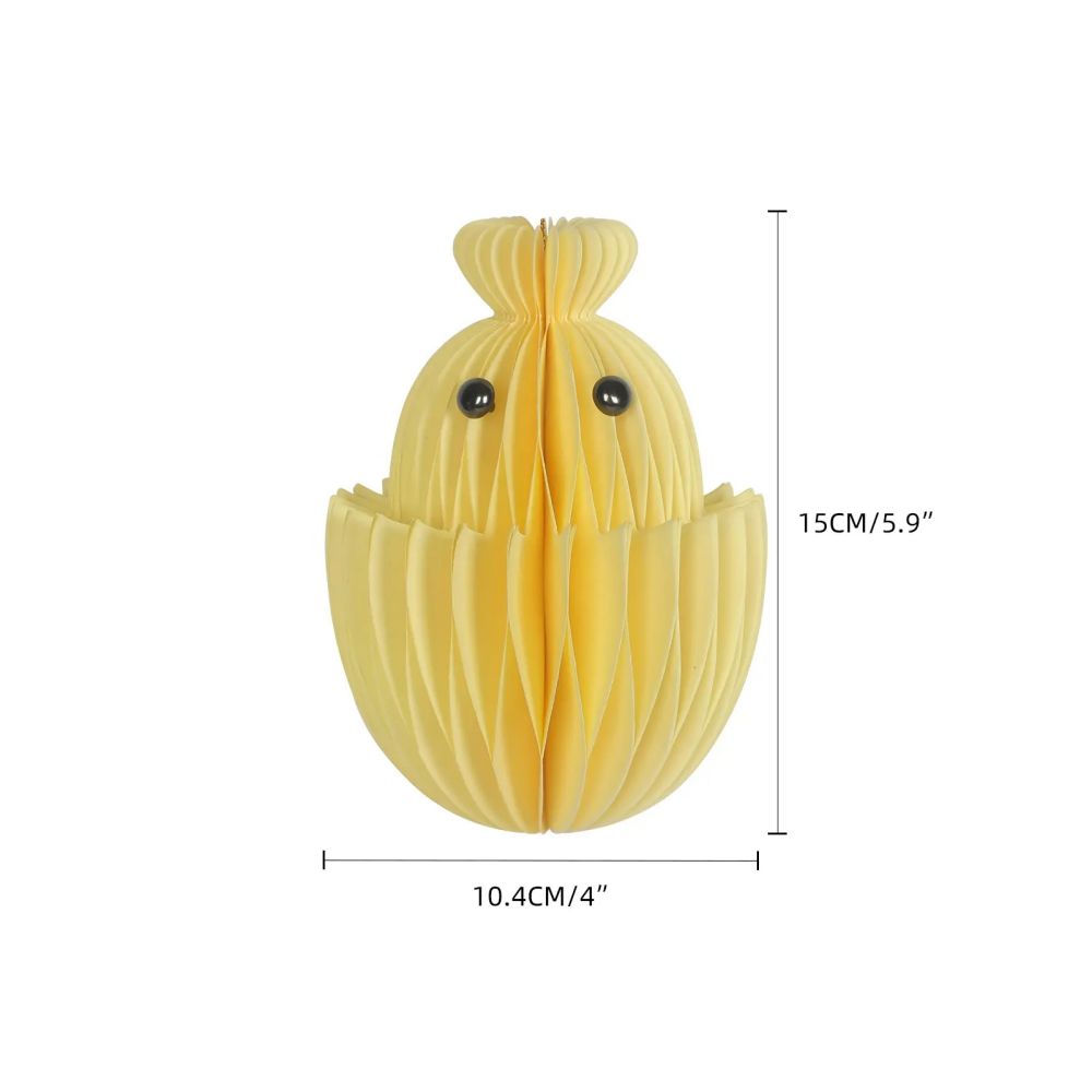 Chickens Paper Honeycomb Ornaments Paper Baubles