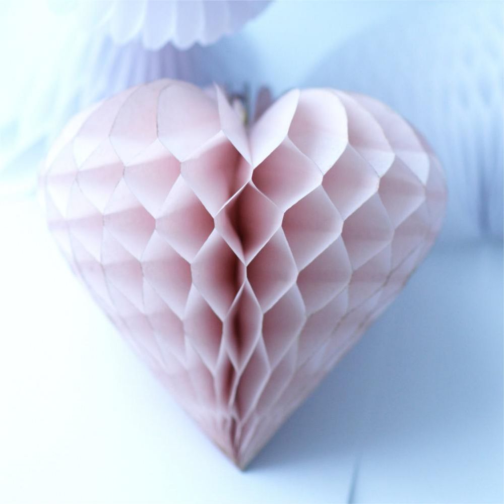 Custom Color Pink Valentines Heart Party Decorations