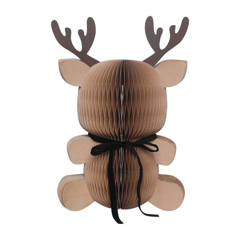 Deer Thick Paper Honeycomb Foldable Table Centerpieces