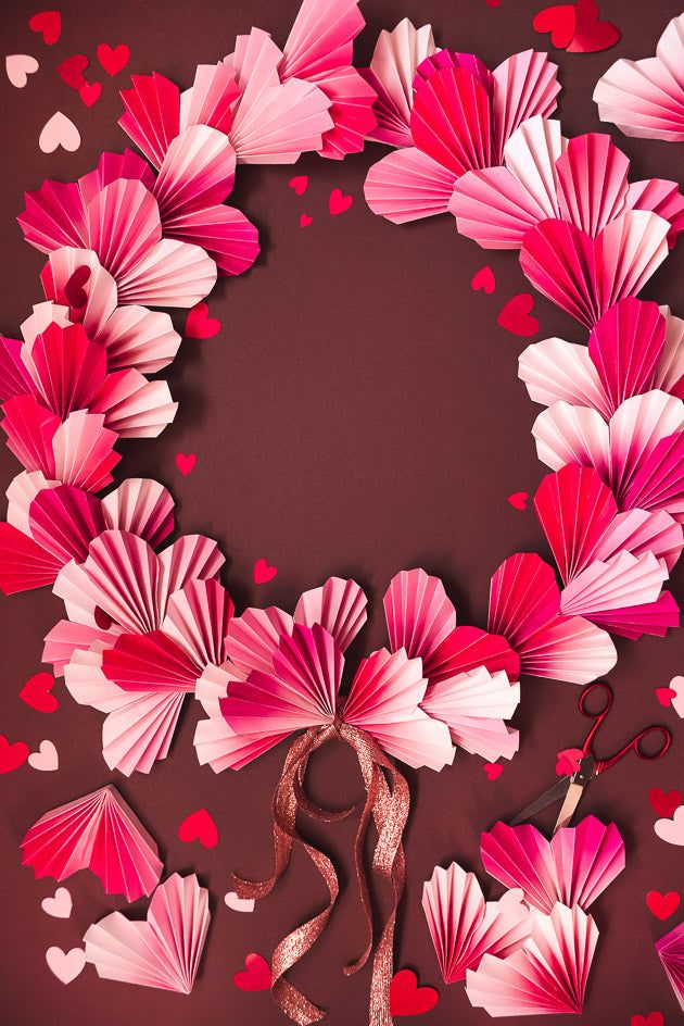 Heart Wreath Valentine's Day Wreath
