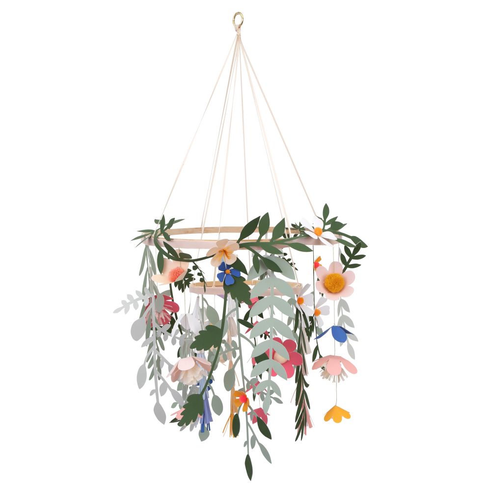 Light Color Blossom Chandelier Crafts Floral Home Decorations