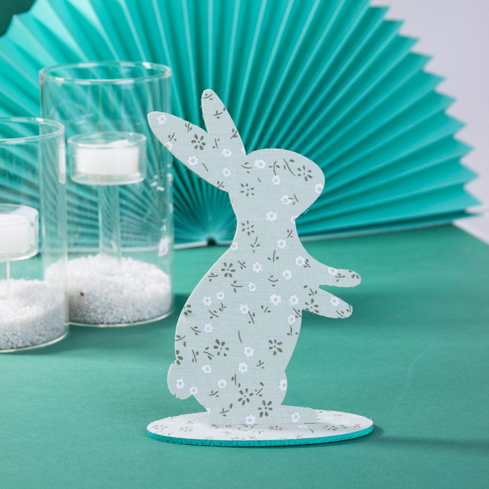 Customized Easter Bunny Paper Decorations for Table Settings