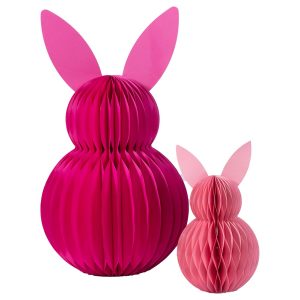 Large Easter Bunny Paper Honeycomb Centerpieces Wholesale