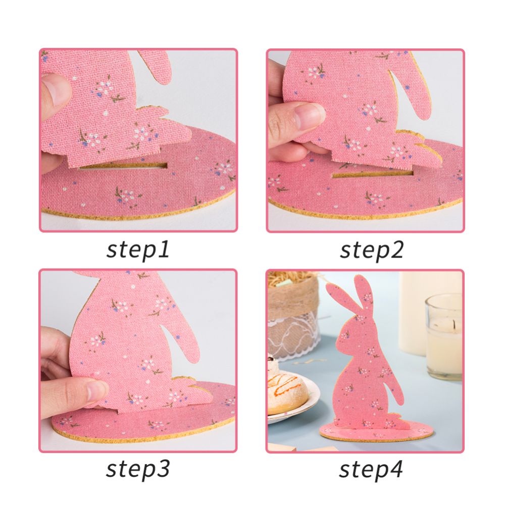 How to Use Spring Easter Bunny Paper Centerpieces Table Decorations