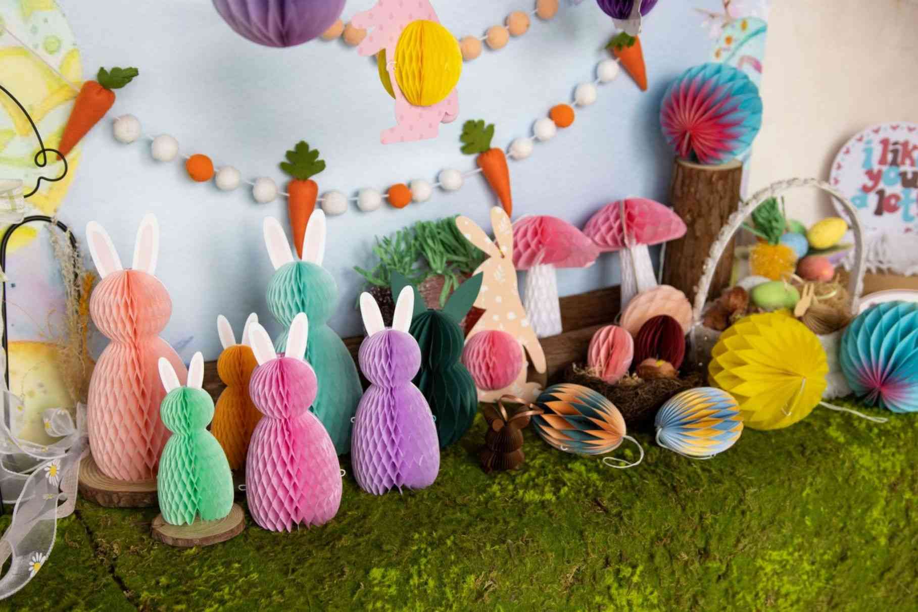 Sunbeauty Party Manufacturer Easter Party Decorations Set