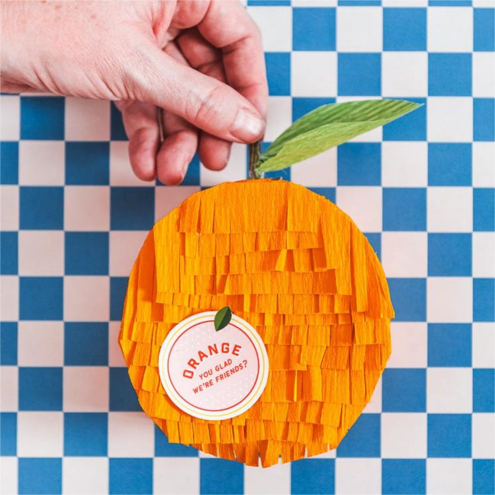 Valentine's Day Mini Cute Fruit Pinatas and Stickers