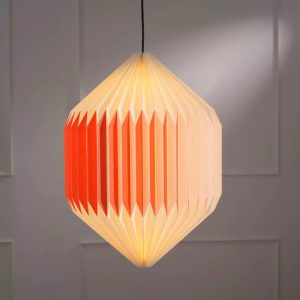 Personalized Active Orange Folded Lamp Pendants Wholesale