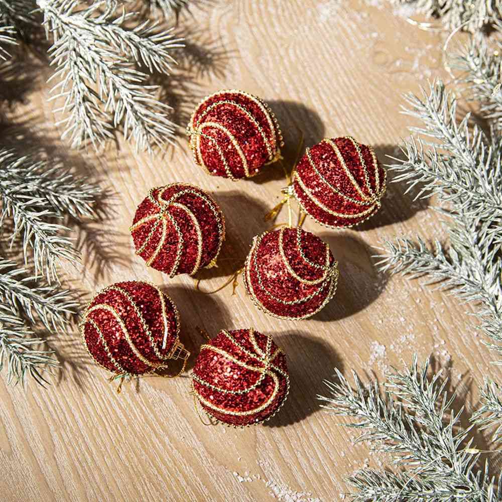 Affordable Farmhouse Christmas Tree Decor Bulk Foam Ball Ornaments