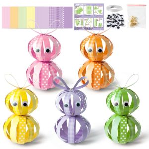 DIY Easter Decorations Colorful Bunny Craft Kit For Kids