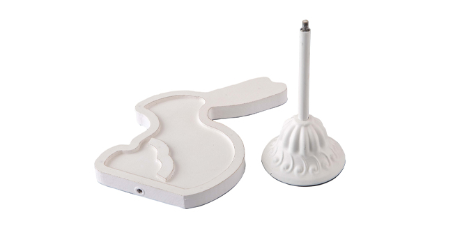 Elegant White Bunny Figurine