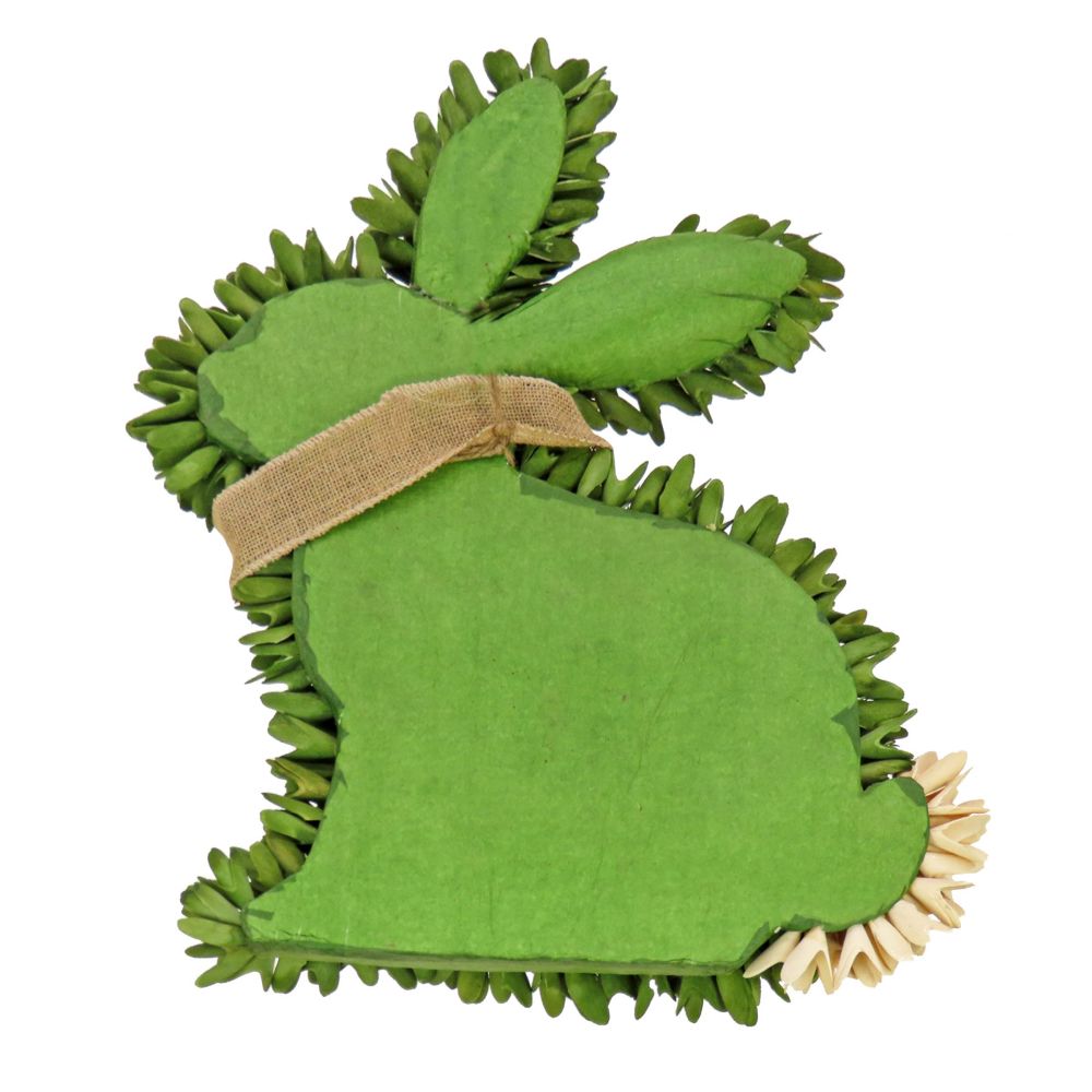 Green Custom Easter Bunny Silhouette