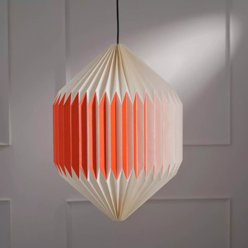 Personalized Active Orange Folded Lamp Pendants Wholesale
