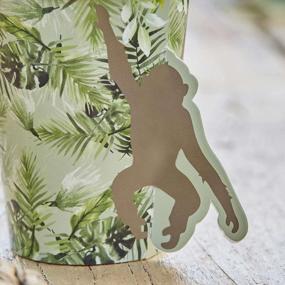 Pop Out Monkey Party Paper Cups for Wholesale Customization