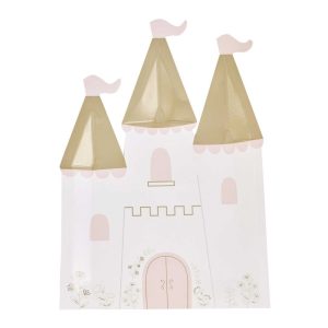 Princess Castle Custom Paper Party Plates