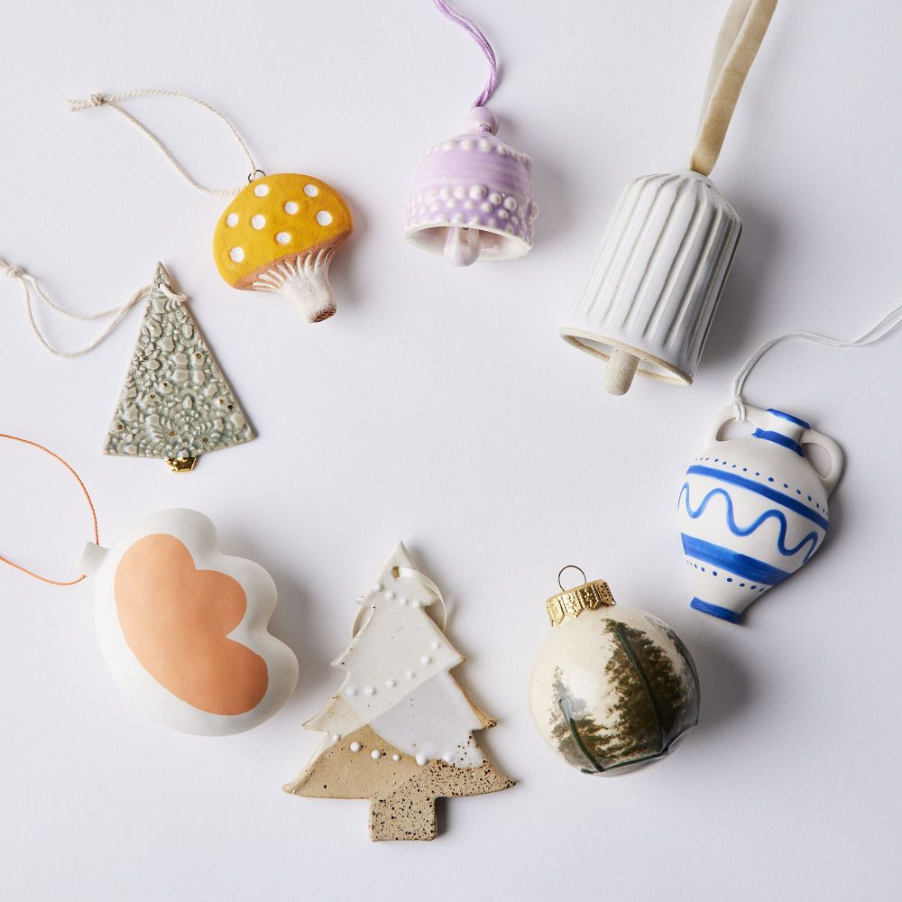 Unique Handmade Ceramic Christmas Ornaments for Personalized Decor