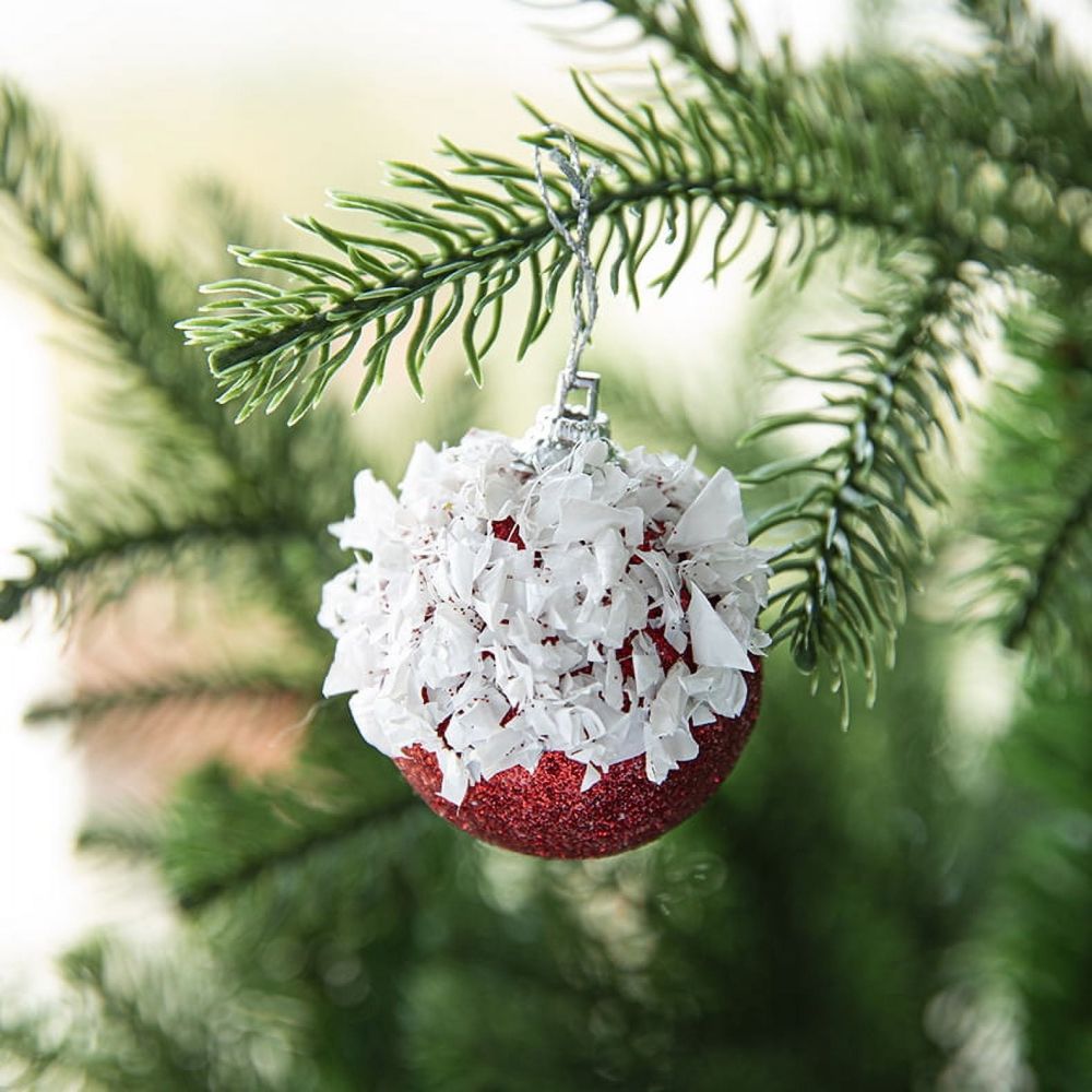 Wholesale Farmhouse Foam Christmas Ball Ornaments for Bulk Purchase
