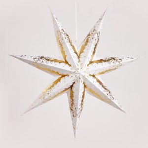 Gilded Paper Star Lampshade Manufacturer