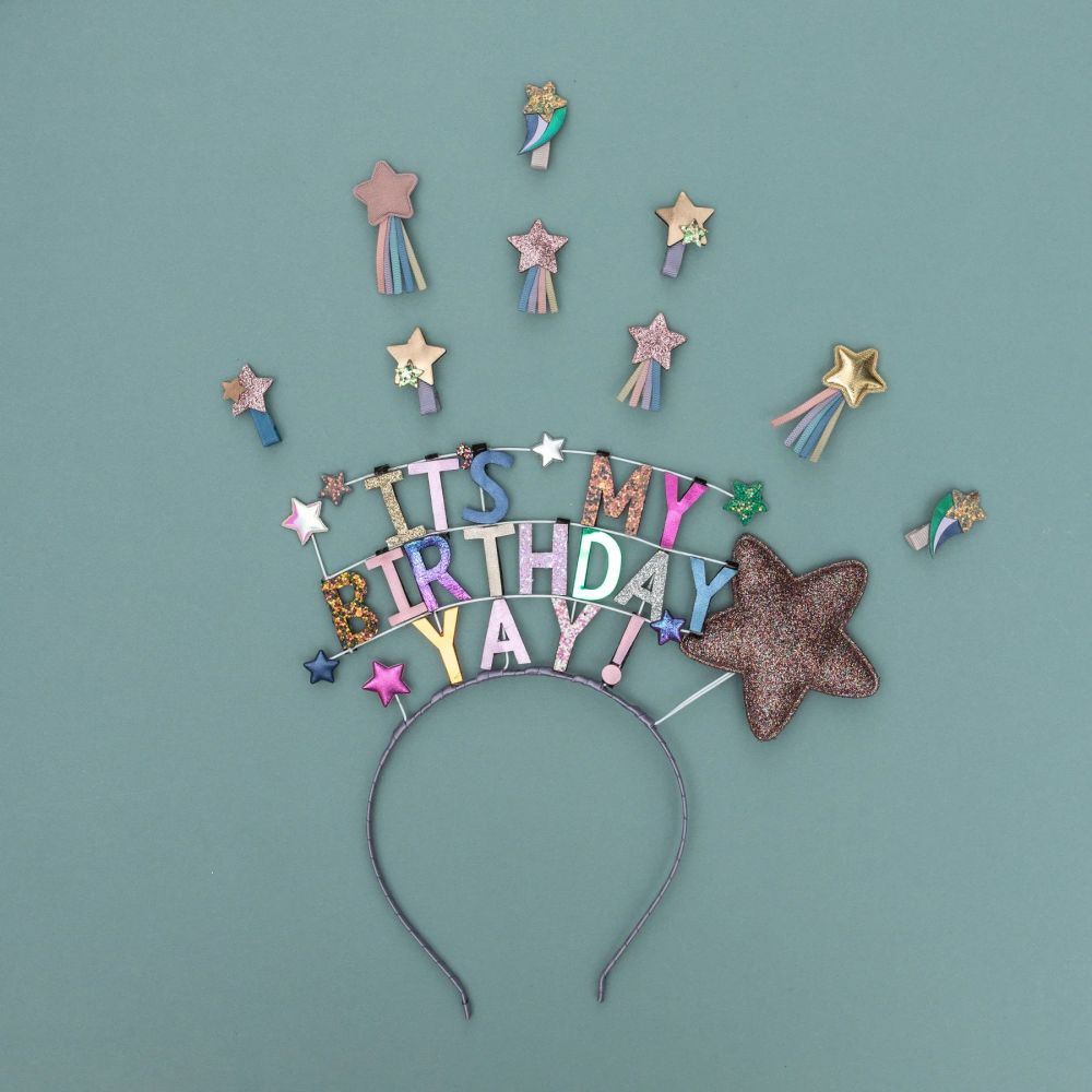 Bulk Purchase Pastel Birthday Party Headbands