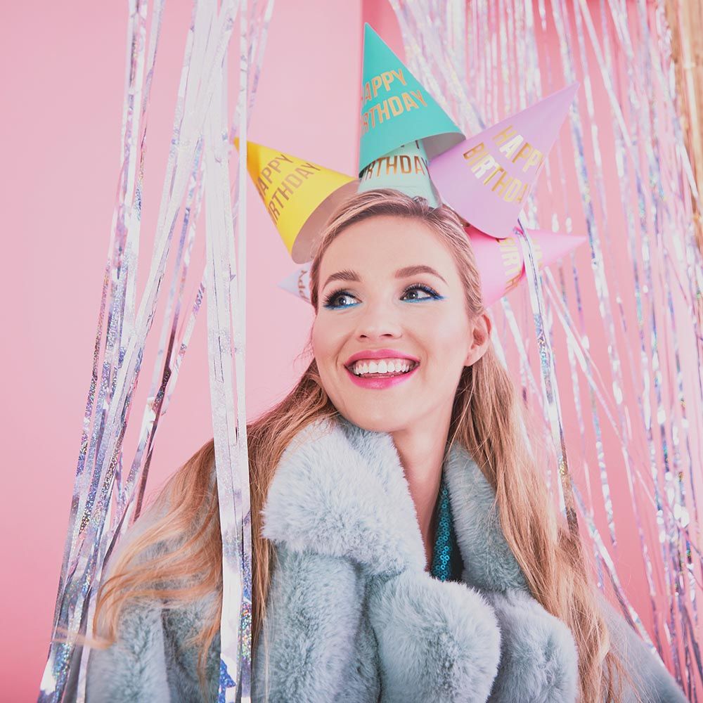 Happy Birthday Party Pointy Paper Hats