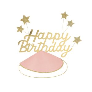 Bulk Multicolores Happy Birthday Hats Set Of 6