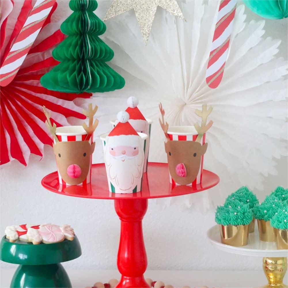 Wholesale Christmas Honeycomb Paper Cups