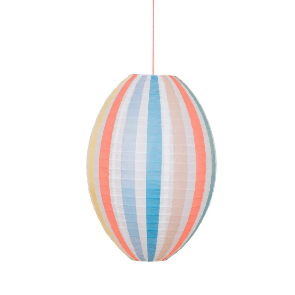 Custom Round Oval And Wavy Paper Lanterns Stars Stripes Lanterns