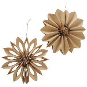 Natural Design Decorative Pendant Flower Paper Fan Bulk Wholesale