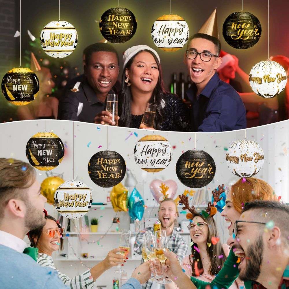 New Years Eve Party Supplies Paper Lanterns