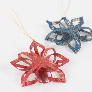 Personalized Gold Star Ornament Delicate Christmas Tree Decorations