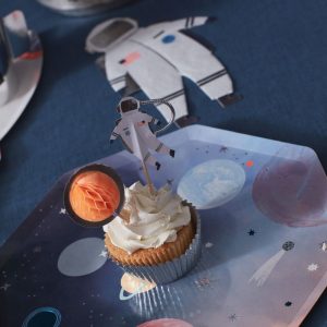 Space Baking Cup Toppers Kit