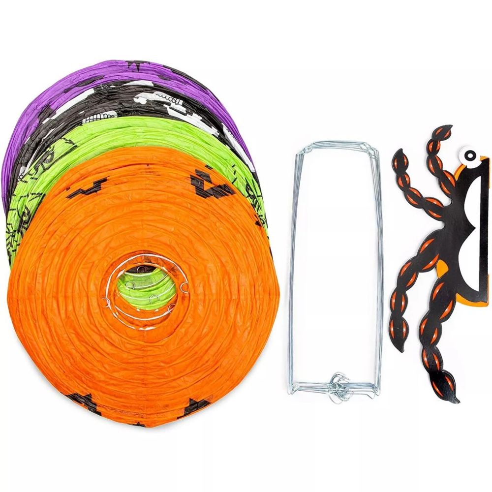 Spooky Halloween Hanging Paper Lanterns Party Decorations