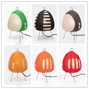 Wholesale Creative Handmade Rice Paper Bedside Table Lamp Paper Lantern