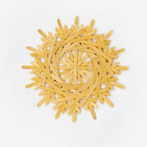 Bamboo Snowflakes Christmas Ornament Tree Topper Wholesale