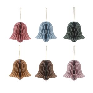 Christmas Bell Ornaments Paper Honeycomb Decorations Wholesale