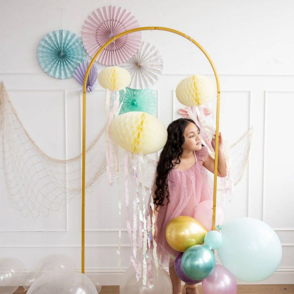Decorative Honeycomb Paper Jellyfish Decoration Set