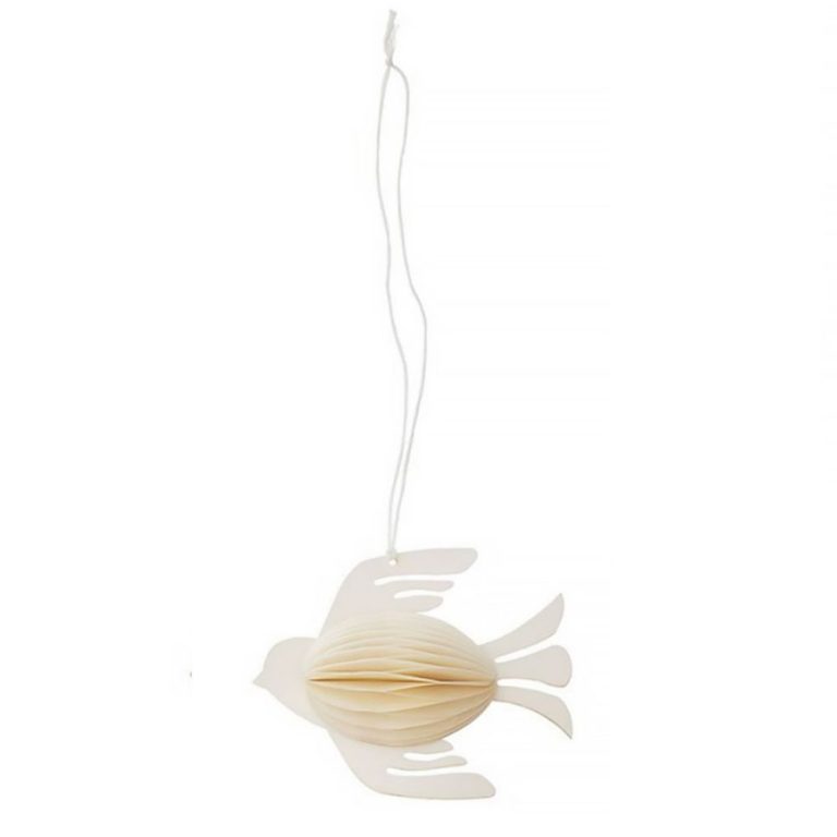 Paper Bird Sage Set of 2pcs Decorative Paper Honeycomb Ornament Bulk