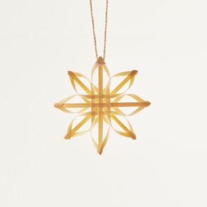 Traditional Handmade Bamboo Stars Natural Ornaments Supplier