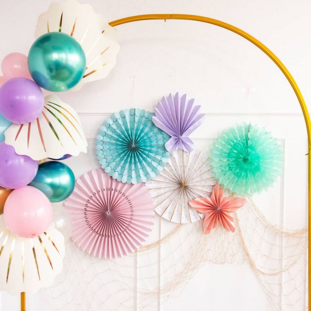 Under The Sea Decorative Paper Fan Pack