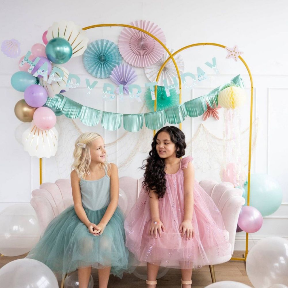 Under The Sea Decorative Paper Fan Party Supplies Set