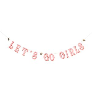 Let's Go Girls Banner Set Bridal Shower Supplies Factory