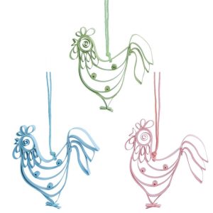 Quilled Paper Rooster Decorations Wholesale