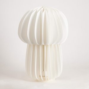 White Multi-Layer Mushroom Origami Table Lamp Wholesale