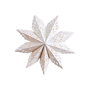Water Drop Hole Edge Wave Pattern Origami Paper Lampshade Wholesaler