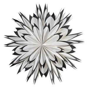 Black Edge Translucent Origami Paper Lampshade Wholesaler