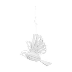 White Paper Cut Honeycomb Decorative Pendant Wholesale