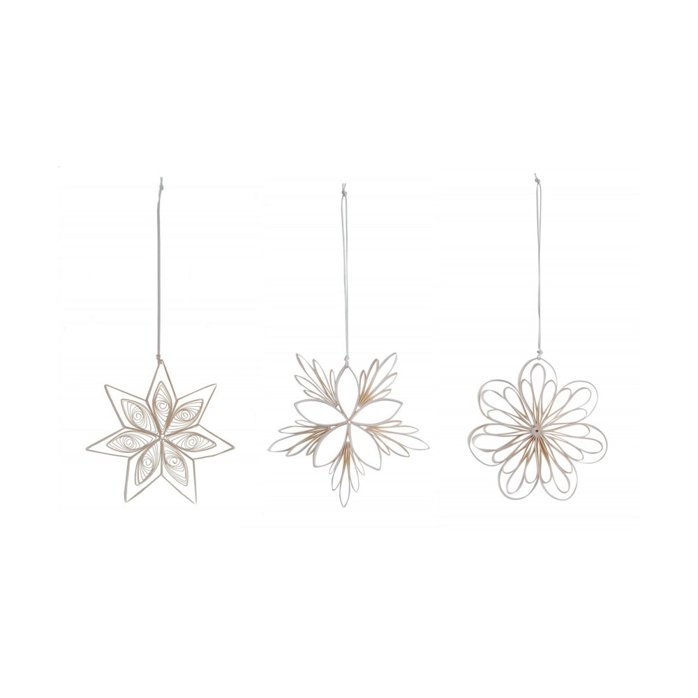 Star mix Christmas decoration 3-pack_ White Watt &_ (2)